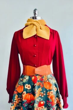 Puff Sleeve Bonnie Blouse In Burgundy By Banned -MODERN MILLIE Shop 207ABCB4 0C81 4B89 A314 345942FA5E40