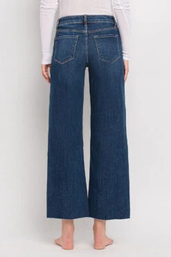 Tummy Control Mid Rise Cropped Wide Leg Jeans By Lovervet -MODERN MILLIE Shop 21199274 f82553dd f79b 4b49 95cb f3690a6788c6