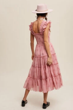 Pink Floral Embroidered Midi Dress -MODERN MILLIE Shop 21225967 97867b4c 2446 4c14 9944 30bd95192f3c