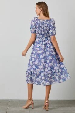 Lavender Floral Bubble Sleeve Midi Dress 10 Lavender Floral Bubble Sleeve Midi Dress -MODERN MILLIE Shop 21644914 ab29314c d018 47d1 a4ef 5b6e0b1be781