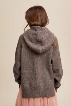 Detached Hood Button Front Knit Sweater In Mocha -MODERN MILLIE Shop 21870825 c3a209b7 846f 45a4 a41b c3f4b43e2636