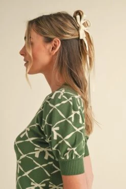 Olive Puff Sleeve Bow Sweater -MODERN MILLIE Shop 21898421 385fbfa1 8fbd 4419 96b4 16f04eaf3c3e