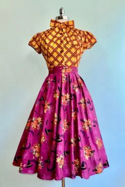 Orange Plaid Estelle Tie-Neck Blouse By Heart Of Haute -MODERN MILLIE Shop 21E7EE2C E405 4369 A647 A4E22A110A18