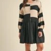 Mixed Media Striped Sweater Mini Dress -MODERN MILLIE Shop 22003391 3b09907c dacc 4557 9943 d0d75c24f1be