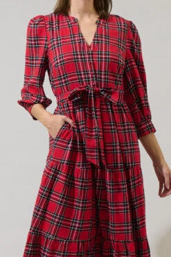 Red Plaid Shirtwaist Yanis Dress -MODERN MILLIE Shop 22311772 45bd1009 a8cc 41b5 a494 76f09953d720