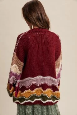 Wavy Colorblock Hand Crochet Cardigan -MODERN MILLIE Shop 22352611 825c362d 5d31 495d a334 3274bb3d4839