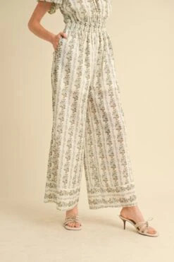 Puff Sleeve Blue And Brown Floral Jumpsuit -MODERN MILLIE Shop 22858923 584e1e98 0904 46eb 833b a71cdb3cbf7b