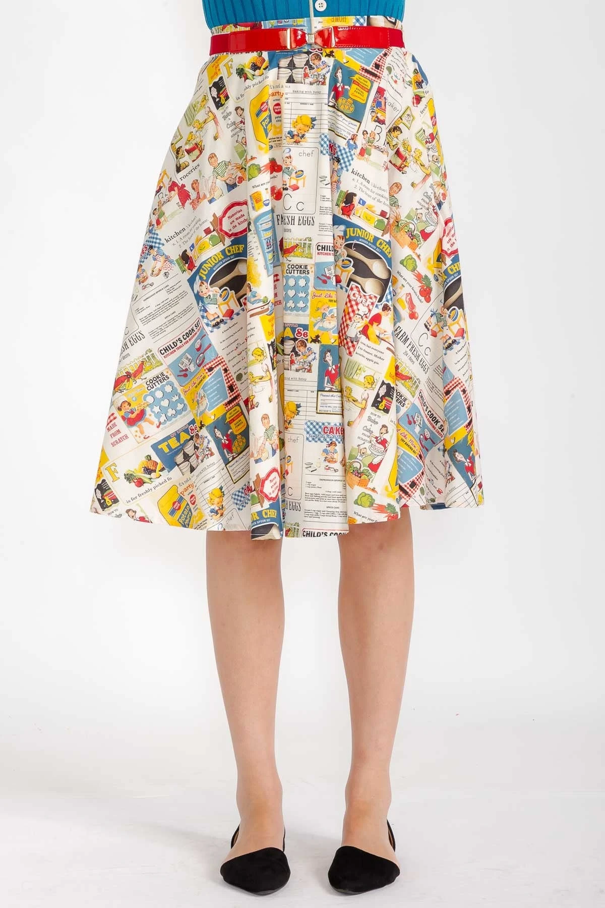 Vintage Kitchen Print Full Skirt by Tulip B. Vintage Kitchen Print Full Skirt By Tulip B. -MODERN MILLIE Shop 23686493 d44b6ce7 0e96 41a1 b530 98427e573954