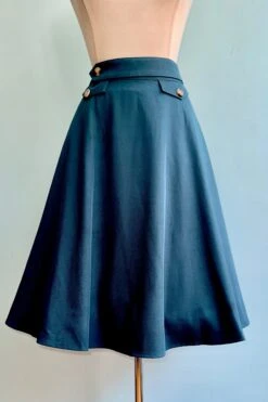 Teal Book Club Full Skirt By Banned -MODERN MILLIE Shop 23FC23C7 FB4F 498E B1F0 CBEFB113CA88