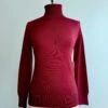 Burgundy Long Sleeve Turtleneck Sweater 2 Burgundy Long Sleeve Turtleneck Sweater -MODERN MILLIE Shop 2402B463 CCB0 4213 8592 6B99DF2B87F5