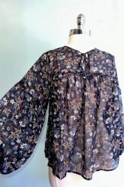 Printed Voile Long Sleeve Blouse By Molly Bracken 4 Printed Voile Long Sleeve Blouse By Molly Bracken -MODERN MILLIE Shop 254E43EB 721F 47A4 9BEE 34CEFEF1D718