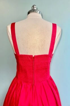 Red Lolita Midi Dress By Timeless London -MODERN MILLIE Shop 25F251BC EFF6 4293 8C3E 5C628190C245