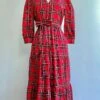Red Plaid Shirtwaist Yanis Dress -MODERN MILLIE Shop 25FE7F22 AA4E 4696 B721 72144611029D