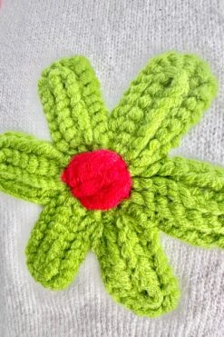 Ivory Short Sleeve Sweater With Embroidered Flowers 5 Ivory Short Sleeve Sweater With Embroidered Flowers -MODERN MILLIE Shop 263BA5DC 8469 48A5 8D2B 50BCA2976D9E