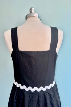 Black And White Tank Ric-Rac Midi Dress By Compania Fantastica 8 Black And White Tank Ric-Rac Midi Dress By Compania Fantastica -MODERN MILLIE Shop 2699A551 976A 4E20 A0EF 65C08BBE05AA