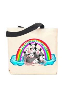My Little Opossums Tote Bag