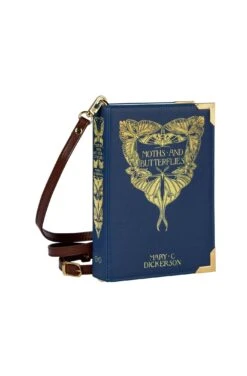 Moths And Butterflies Book Crossbody Bag By Well Read Co.