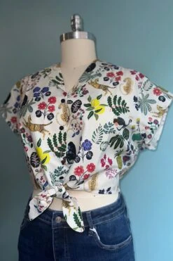 Paradise Garden Peggy Top By Palava -MODERN MILLIE Shop 288511D2 E6FF 406B 90B8 9039B32C078A