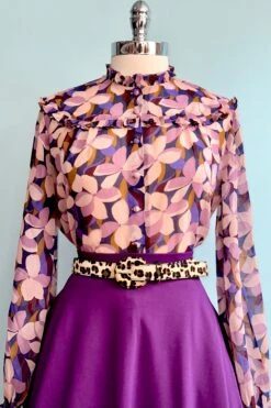 Purple Jersey Charlotte Skirt By Retrolicious -MODERN MILLIE Shop 2936F124 AD7C 4536 8FDF 32656917E37A