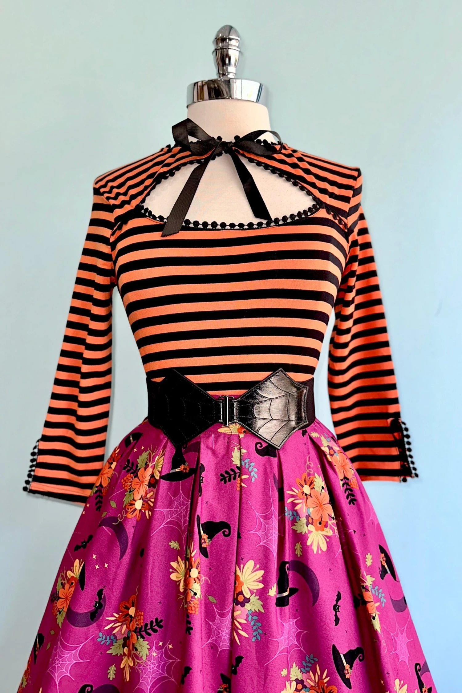 Black and Orange Striped Cut-Out Neck Top Black And Orange Striped Cut-Out Neck Top -MODERN MILLIE Shop 2A9B421C BF99 4AB2 AE62 1D032100FCBD scaled