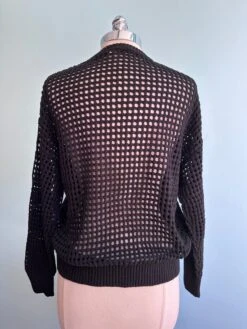 Black Cat Open Weave Pullover Sweater 7 Black Cat Open Weave Pullover Sweater -MODERN MILLIE Shop 2B58467D 29B9 404E 9DA1 806C641BD394