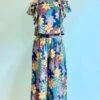 Blue Floral Printed Two Piece Set Top And Pants -MODERN MILLIE Shop 2B9CE897 524F 43B3 B96B 7F8026685E2B