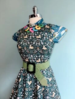 Sitting Deer Midi Dress By Retrolicious -MODERN MILLIE Shop 2BB6B40F A082 4818 827C 857B8E6FB1CE