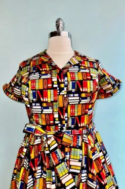 Book Knee-Length Shirtwaist Dress By Eva Rose -MODERN MILLIE Shop 2C3F451E 5279 4B17 8910 054CE4877EF7