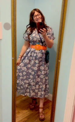 Lavender Floral Bubble Sleeve Midi Dress 12 Lavender Floral Bubble Sleeve Midi Dress -MODERN MILLIE Shop 2D87F5AA 4A1E 491D 9D16 5CFDB41BA0B5