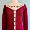 Red Holly Cardigan Sweater -MODERN MILLIE Shop 2DFA479E D3C7 4C40 A597 62C8A3DA24D2
