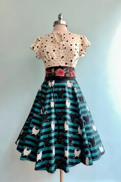 Cream And Black Polka Dot Flutter Sleeve Dress By Voodoo Vixen 8 Cream And Black Polka Dot Flutter Sleeve Dress By Voodoo Vixen -MODERN MILLIE Shop 2E277AB3 CE4C 47A3 AA39 99E81D4EC147