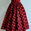 Red And Black Check Doris Skirt By Retrolicious -MODERN MILLIE Shop 2F18DC0C F5DD 4F54 9F1E BC835364EF16