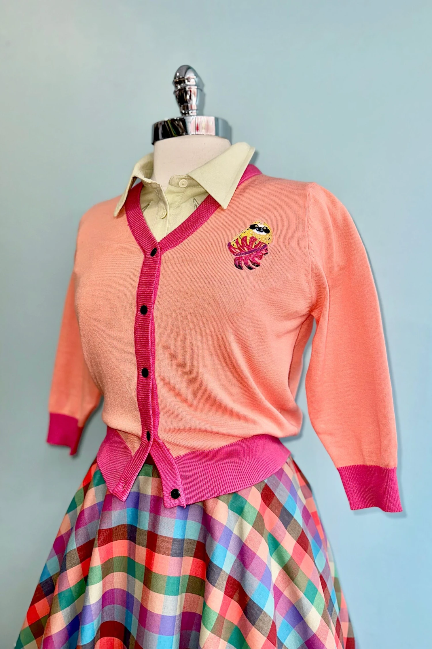 Sloths Embroidered Skye Cardigan by Miss Lulo Sloths Embroidered Skye Cardigan By Miss Lulo -MODERN MILLIE Shop 2F6706A2 71CC 4C4D AAF9 4CC0E7731ECF scaled