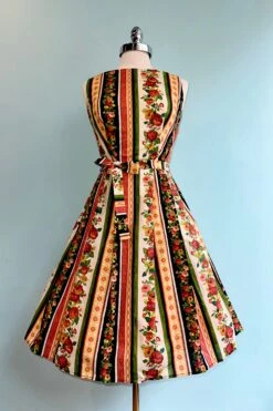 Rustic Stripe Monica Dress By Heart Of Haute