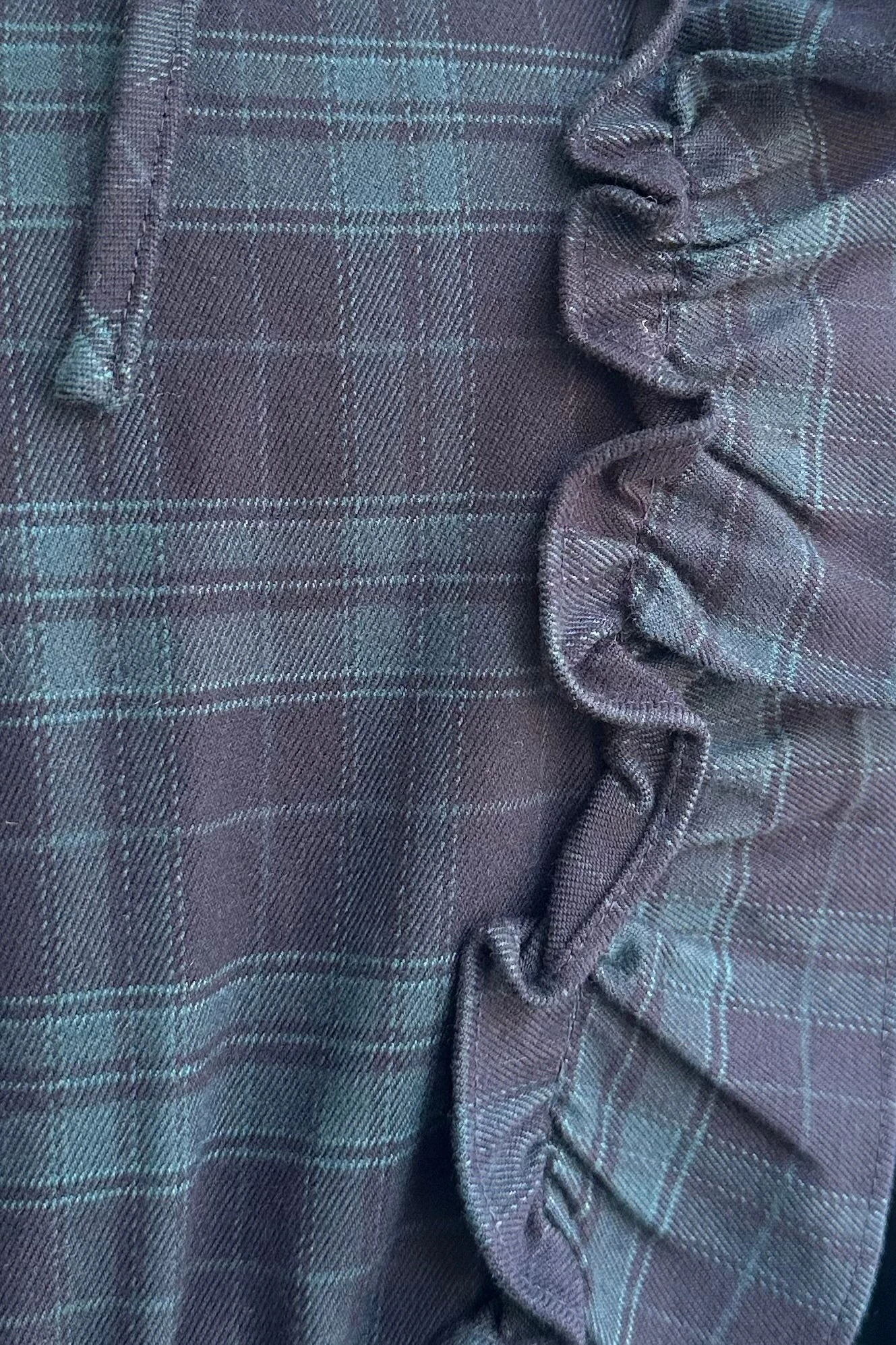 Navy Plaid Ruffle Mini Dress by Molly Bracken Navy Plaid Ruffle Mini Dress By Molly Bracken -MODERN MILLIE Shop 3078B999 C9B8 4ECE 8652 FEA716263F31