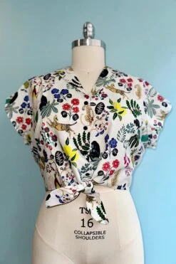 Paradise Garden Peggy Top By Palava -MODERN MILLIE Shop 30CE7256 AD90 47AD 9ACB AD5B2012AA90