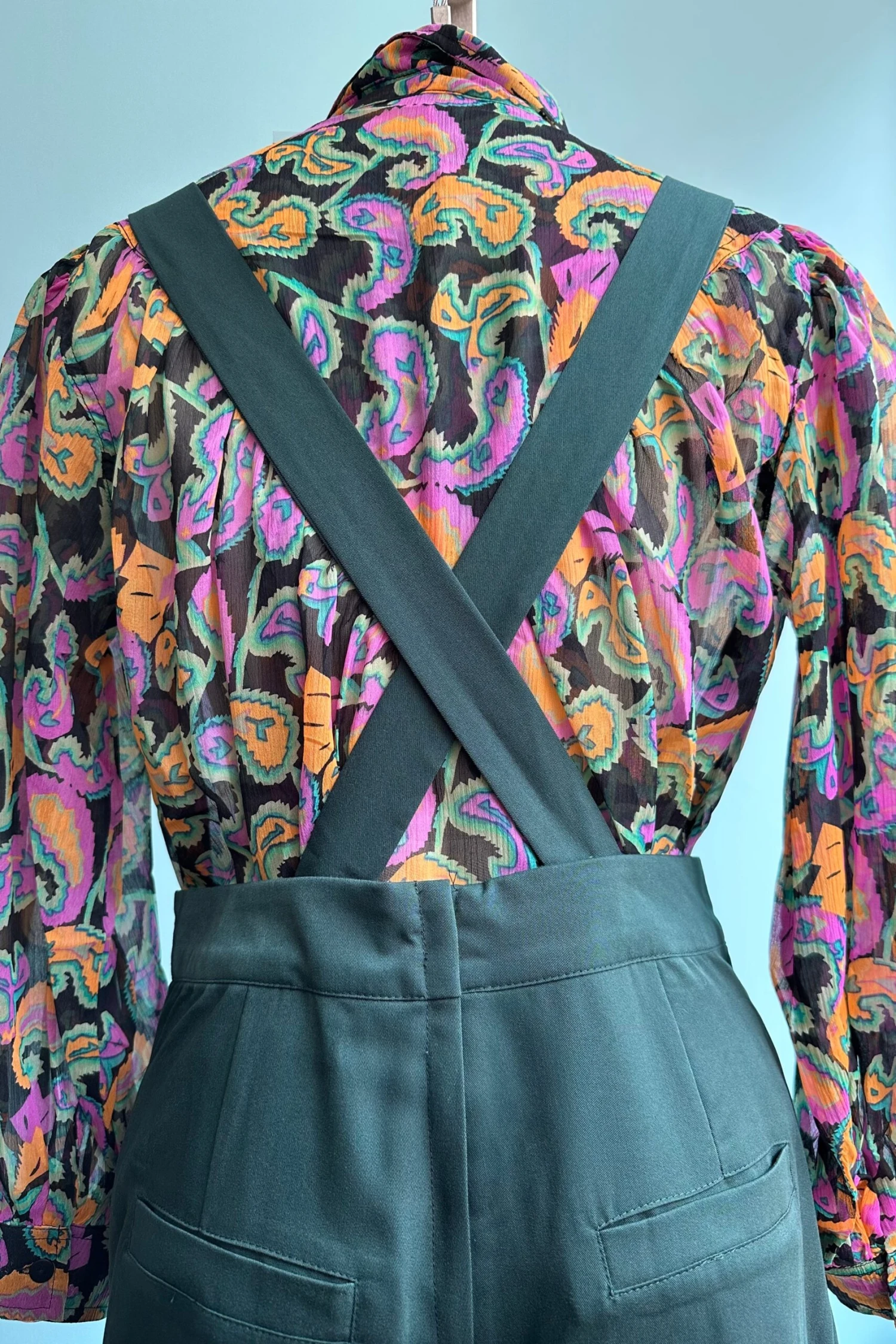 Emerald Green Wide Leg Suspender Diamond Pants by Banned Emerald Green Wide Leg Suspender Diamond Pants By Banned -MODERN MILLIE Shop 3111C18F E534 4F79 9C11 FCB1C7F1019B scaled