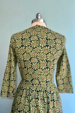 Olive Floral Callie Wrap Dress By Mata Traders -MODERN MILLIE Shop 312FD58D B000 4C64 BD50 831E8D2E110A