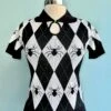 Natasha Spider Short Sleeve Sweater By Hell Bunny 1 Natasha Spider Short Sleeve Sweater By Hell Bunny -MODERN MILLIE Shop 31367D3E FEF2 4D07 BC83 956C5A8249F2