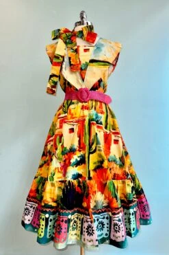 Village Sunrise Frill Front Dress By Love Your Look London 7 Village Sunrise Frill Front Dress By Love Your Look London -MODERN MILLIE Shop 31F1BE19 3D87 487D A2C0 22A031E3042F