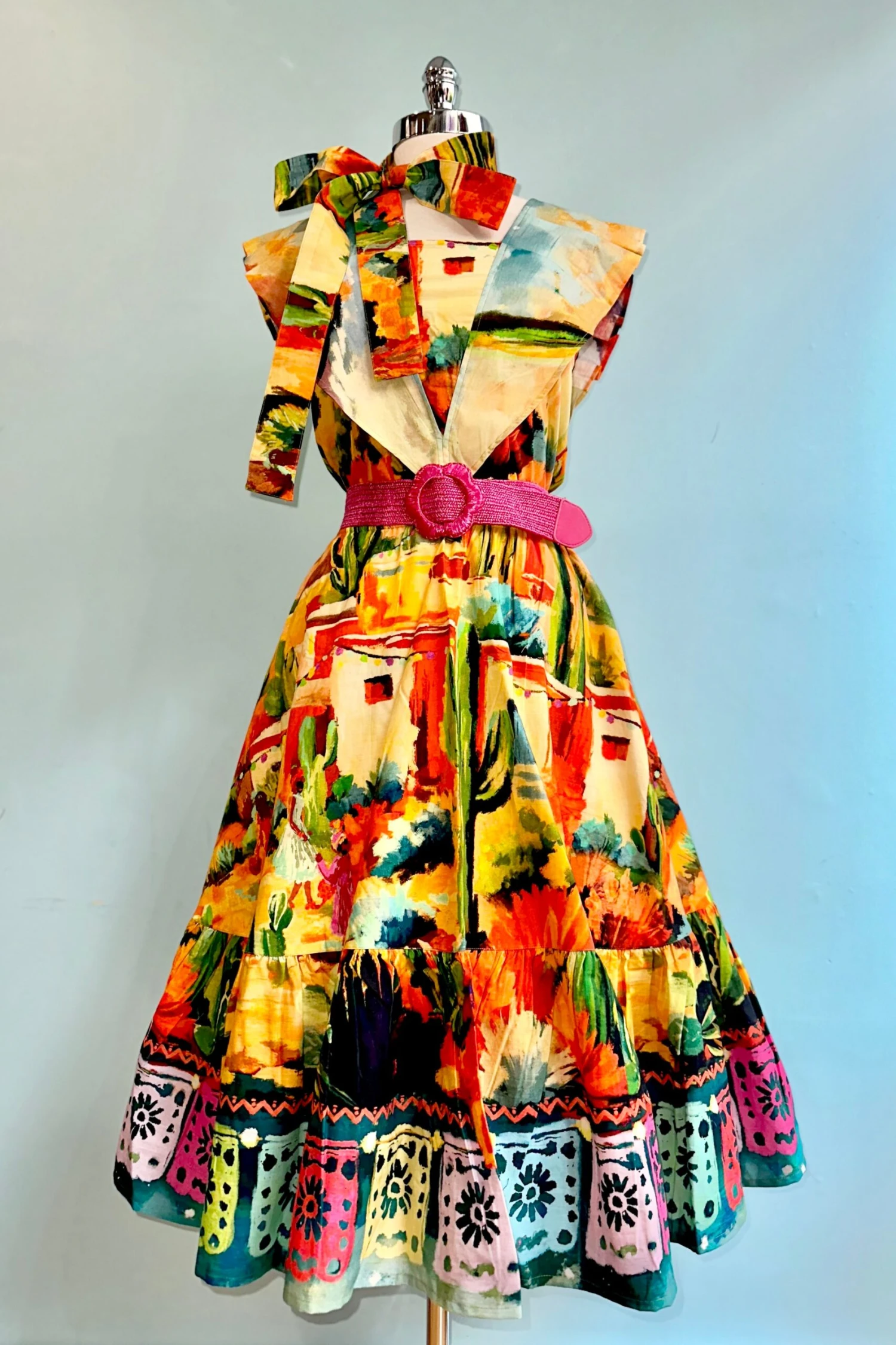 Village Sunrise Frill Front Dress by Love Your Look London Village Sunrise Frill Front Dress By Love Your Look London -MODERN MILLIE Shop 31F1BE19 3D87 487D A2C0 22A031E3042F scaled