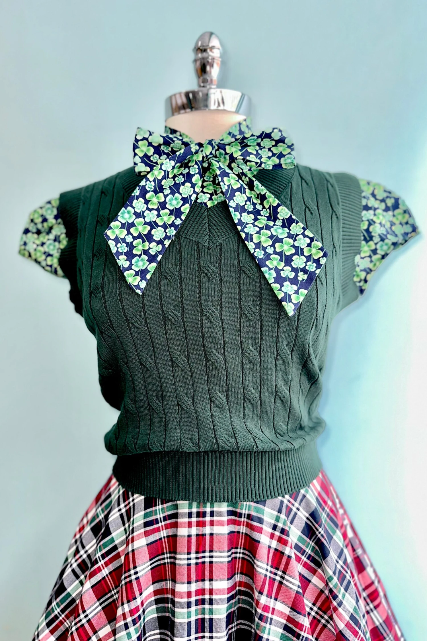 Boat Day Plaid Circle Skirt by Banned Boat Day Plaid Circle Skirt By Banned -MODERN MILLIE Shop 31FD4E3A 8153 43F0 B8A2 CFAF477B153F scaled