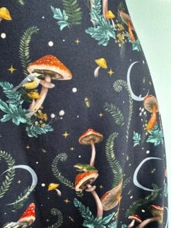 Midnight Mushroom Dress By Voodoo Vixen -MODERN MILLIE Shop 324A44BB 2347 453C 8B7A 4101D42309F5