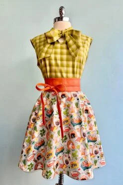 Green Plaid Bow Top By Retrolicious -MODERN MILLIE Shop 32A2DB9E E6E7 4661 B828 485E74EE4DC7