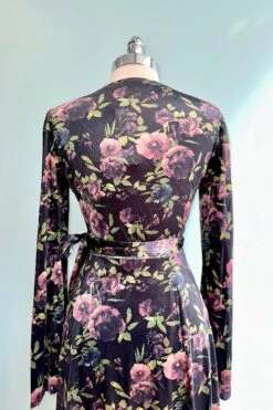 Velvet Flora Bell Sleeve Wrap Dress By Voodoo Vixen 8 Velvet Flora Bell Sleeve Wrap Dress By Voodoo Vixen -MODERN MILLIE Shop 33AB52E7 39C2 4EBA A1AC 44BC86EF5CEC
