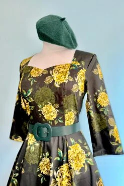 Black And Gold Floral Inez Dress By Hearts & Roses London -MODERN MILLIE Shop 34704716 57DA 4428 8CDE 765CD324635D