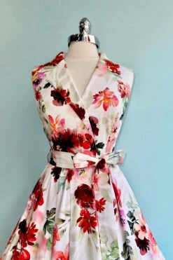 Adelyn Floral Swing Dress By Hearts & Roses London -MODERN MILLIE Shop 378E679E 0DF0 479E BA6F E3CB1F99AB0F