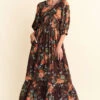Brown Floral Smocked Maxi Dress -MODERN MILLIE Shop 3811a4cb5403dca2b93fb75a0ac26d06ebdd02e2c9f6f023e3234ff168c6f65c
