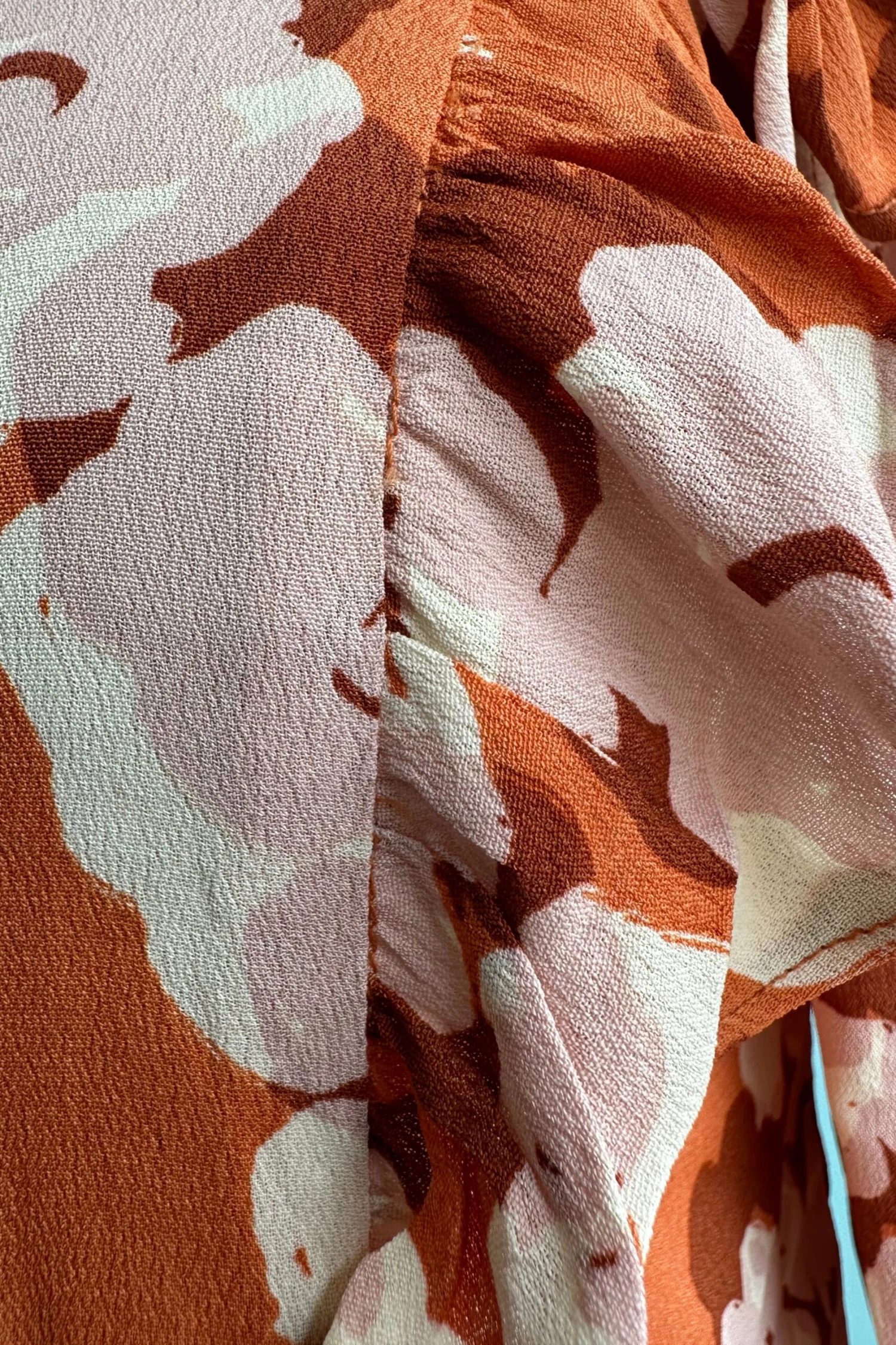 Peach Floral Ruffle Shoulder Top by Wild Pony Peach Floral Ruffle Shoulder Top By Wild Pony -MODERN MILLIE Shop 3897F678 8B03 4268 AF13 799131AE4ACB scaled