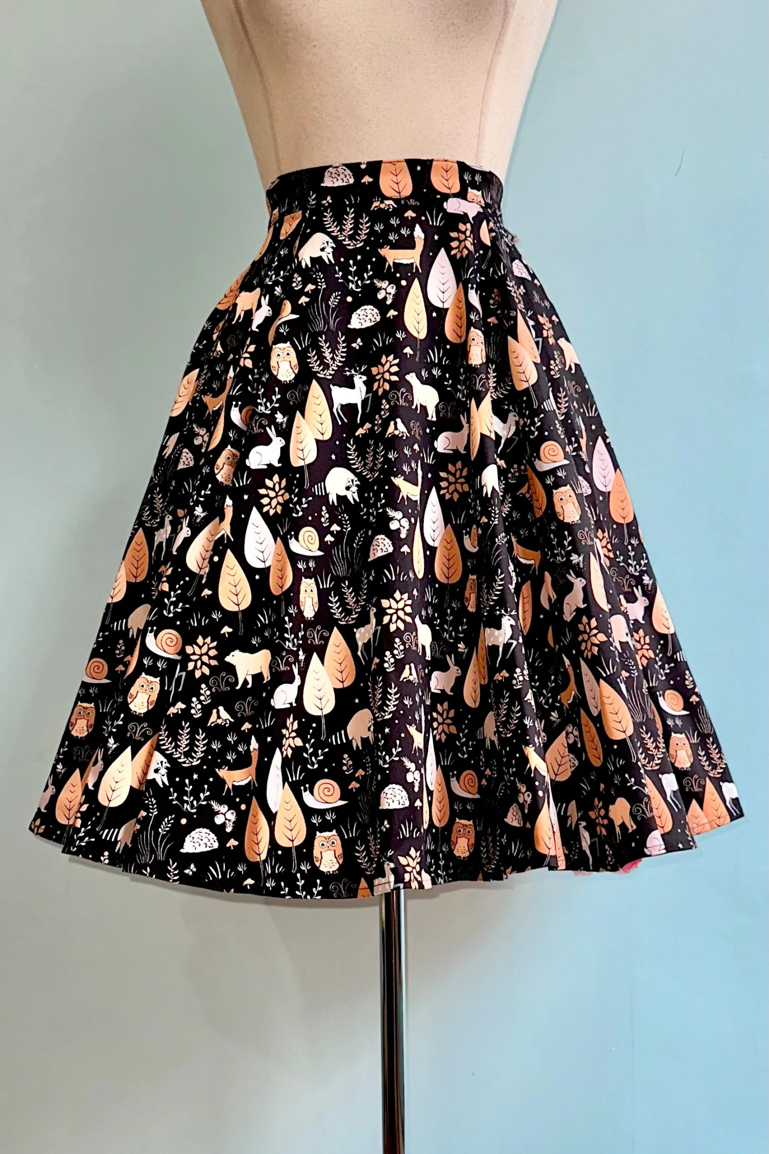 Winter Forest Friends Full Skirt by Eva Rose Winter Forest Friends Full Skirt By Eva Rose -MODERN MILLIE Shop 39977AE0 2A6F 464B 839B 73312F99FB12